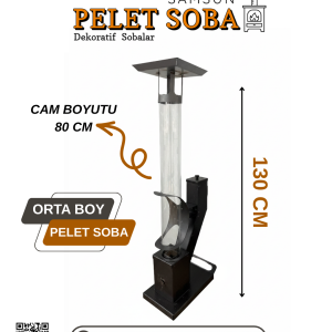 Füze Tipi Orta Boy 130 CM Pelet Soba