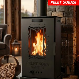 Hem Odun Hem Pelet Sobası (Fırınsız Model)